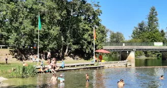 Baignade de Vindelle