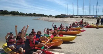 Navigation en kayak dans un décor de "Grand Site" - Antioche Kayak