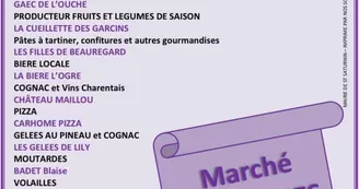 Marché de Saint Saturnin