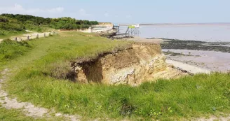 Pointe de Port de Barques et île madame