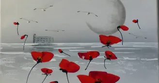 Mer et Coquelicots