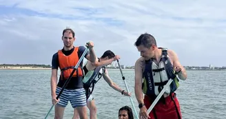 Sortie en paddle (2h) La Rochelle avec moniteur - TEX'