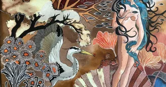 Exposition de peinture Hélène de St-Do et sculpture Robert Berjaud