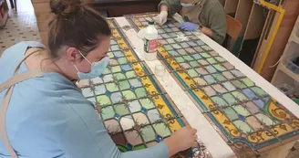 Les Lumières de Manou - Création artisanale du vitrail Tiffany