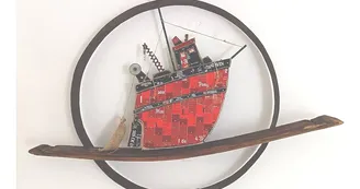 Exposition d'objets décoratifs "La Cabane d’Anatole » et « Poesie Métalik"