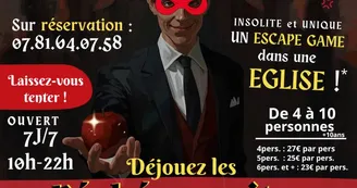 Escape Game - Millénigme : Eglise de Saint-Ouen-La-Thène Escape Game - Millénigme : Eglise de Saint-Ouen-La-Thène