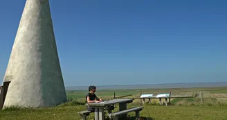 Circuit VTT La tour de Beaumont N15 St-Fort-sur-Gironde estuaire 1