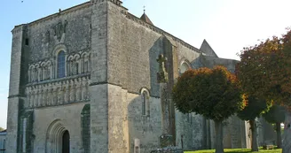 GPS Circuit VTC N5 Les coteaux Perignac Petite Champagne eglise Saint-Pierre