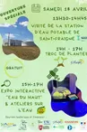Visite de la station d'eau potable, troc de plantes, expo interactive